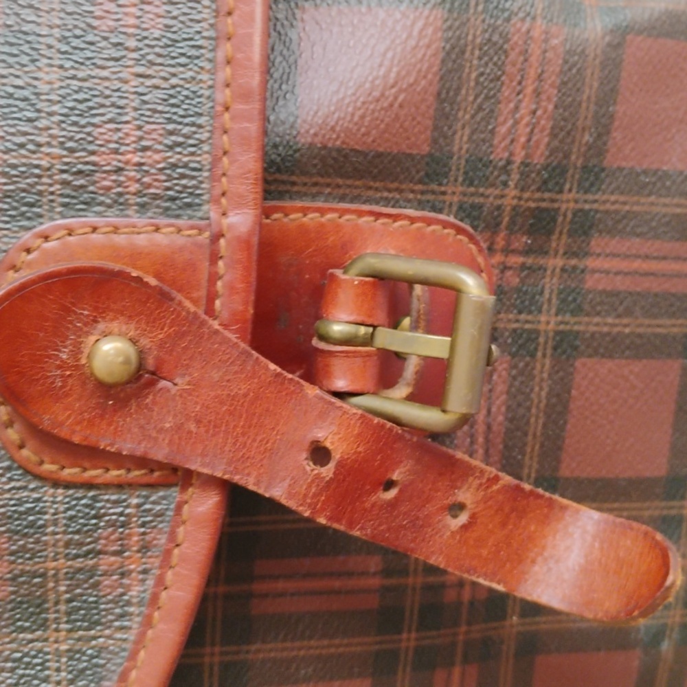Polo Ralph Lauren Tartan Plaid Satchel. - Picture 4 of 12